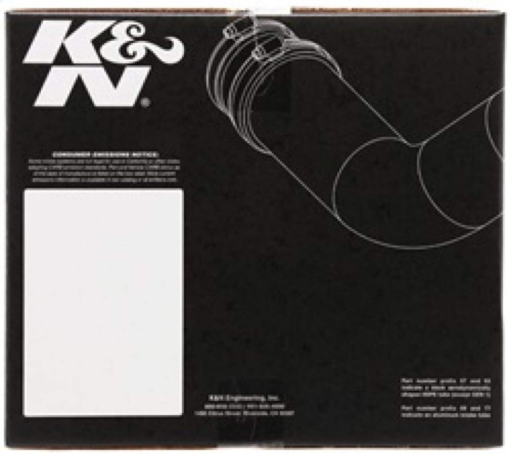 K&N Performance Cold Air Intake System: Easy Installation, Engineered to Maximize Airflow, Boost Horsepower & Torque, 57-2599