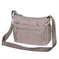 thumbnail image 4 of KAUKKO bolso cruzado para mujer, bolso de hombro ligero, bolso cruzado de nailon con múltiples bolsillos, bolso de viaje para mujer KAUKKO 1517-ROSA, 4 of 5