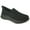 Noir, variante sur kozi Femmes Espadrilles Mode Confortables à Talon Compensé à Enfiler Mocassin YQ3263 avec Semelle Intérieure Amovible Noir