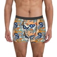thumbnail image 1 of Balery Fashionable Paisley Calzoncillos bóxer para hombre, ropa interior de algodón suave y transpirable con cinturilla de nailon-Large, 1 of 5