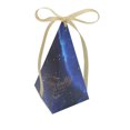 thumbnail image 3 of CAROOTU 50Pcs Pyramid Shape Candy Boxes with Ribbon Wedding Birthday Party Favor, 3 of 7