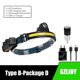 thumbnail image 1 of Sensor IR LED faro potente XPG + COB faro 2000mAh 18650 USB faro portátil linterna impermeable Tan Jianjun unisex, 1 of 2