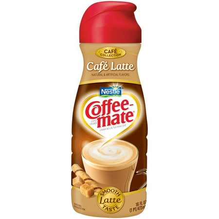 Coffee-mate Café Latte Coffee Creamer, 1 Pint