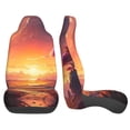 thumbnail image 5 of ZICANCN Car Seat Covers Front Seats Only, Trees Sunset Automotive Seat Covers Protectors for Cars Trucks Suv 2 Pack, 5 of 8