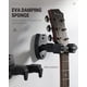 thumbnail image 4 of Soporte de pared para guitarra, paquete de 2 unidades, Donner Auto Lock, color negro, 4 of 7