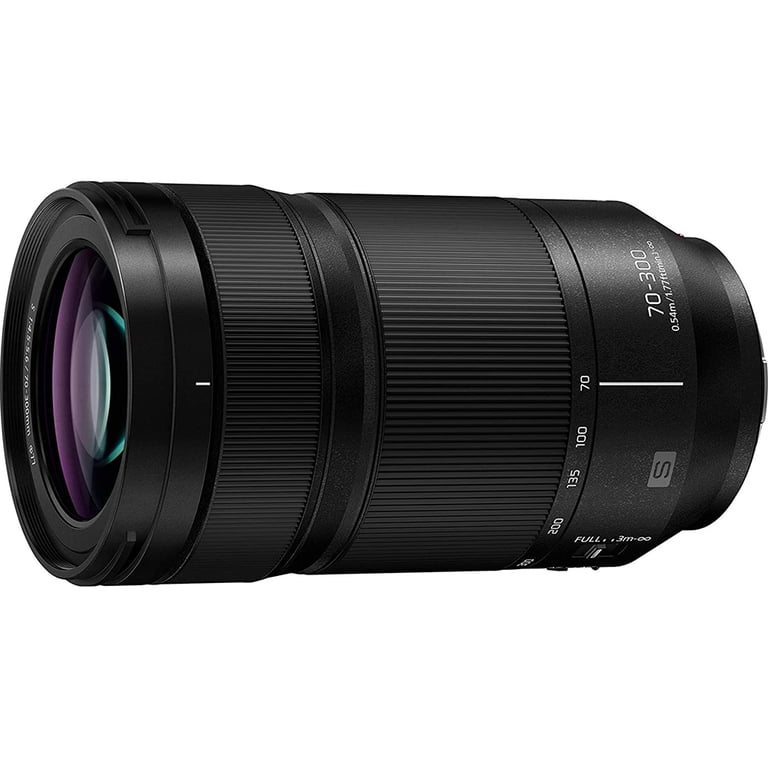 Open Box Panasonic LUMIX S Series Camera Lens, 70-300mm F4.5 Open Box Panasonic LUMIX S Series Camera Lens, 70-300mm F4.5