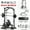 Z6-Weight bench/Barbell/(35LB+45LB)x2 Plates, variant on Mikolo Smith Machine Home Gym, 7-in-1 Multi-Function Squat Rack with Cable Crossover, 1000LBS Workout Station with Weight Bar and Accessories