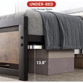 thumbnail image 5 of WhizMax Queen Size Bed Frame with Wooden Headboard, Queen Platform Industrial BedFrame No Box Spring Needed, Easy to Assemble 14 inch Queen Mattress Foundation - Queen, 5 of 7