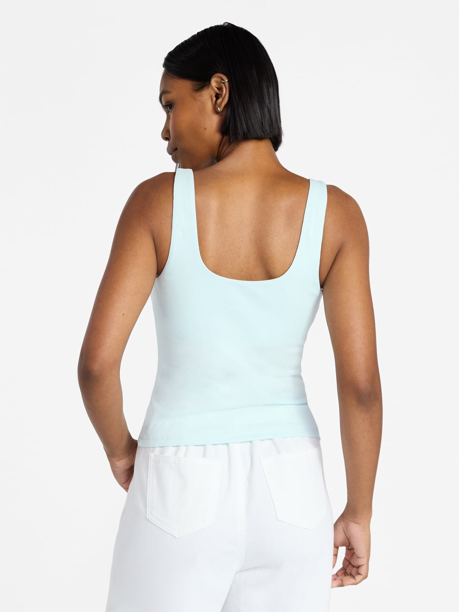 No Boundaries Embellished Tank Top, Women's XXS-XXL - Walmart.com