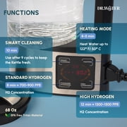 Dr.Water Hydrogen Water Bottle | 3X Hydrogen Concentration | 68oz Hydrogen Water Generator | Hydrokettle 1.5PPM