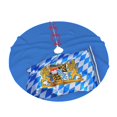 thumbnail image 5 of Christmas Tree Skirt Bavarian-Flag Xmas Tree Skirt Decoration for Home Holiday Party 36", 5 of 6