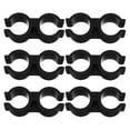 thumbnail image 1 of 6pcs Double Head Plastic Pipe Clips Clamps Pipe Brackets Dual Pipe Connection Pipe Support Bracket Clamp Pipe Connection Bracket, 1 of 8