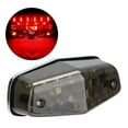 thumbnail image 3 of LED Taillight, Motorcycle Rear Lamp 3 Wire LED+ABS  Replacement For  For Motorbike Red Lens,Smoky Lens, 3 of 8