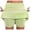 Light Green, variant on FASHOFT Tennis Skirts For Women Printed Elastic Double Layer Skort With Pockets Comfortable For Daily Fitness And Sports Activities Womens Athletic Skirt Green
