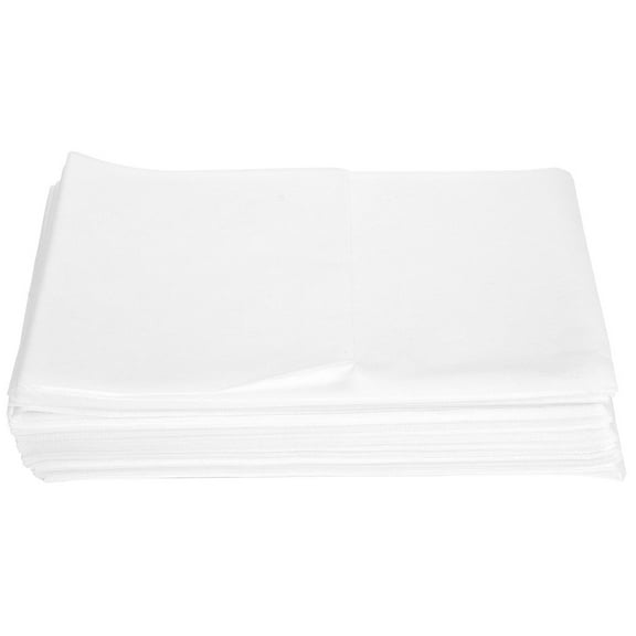 10pcs bag Spa Disposable Bed Sheets Beauty Salon Massage NOn Woven Waterproof Anti oil (White)