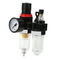 thumbnail image 1 of OilWater Separator Filter Pressure Regulator Gas Liquid Separation Air Treatment AFC2000, 1 of 8