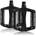 thumbnail image 1 of Pedales de bicicleta, pedales universales Pedales de bicicleta de montaña Plataforma ancha antideslizante duradera para bicicleta de montaña de 9/16 "BMX Bicicleta de carretera plegable Accesorios de, 1 of 5