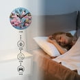 thumbnail image 4 of Battery Operated Analog Wall Clocks Non-Ticking Silent Modern Clock Decorative for Home,Office-Five Bluebird Sitting On Cherry Blossom Branches(12inch), 4 of 4