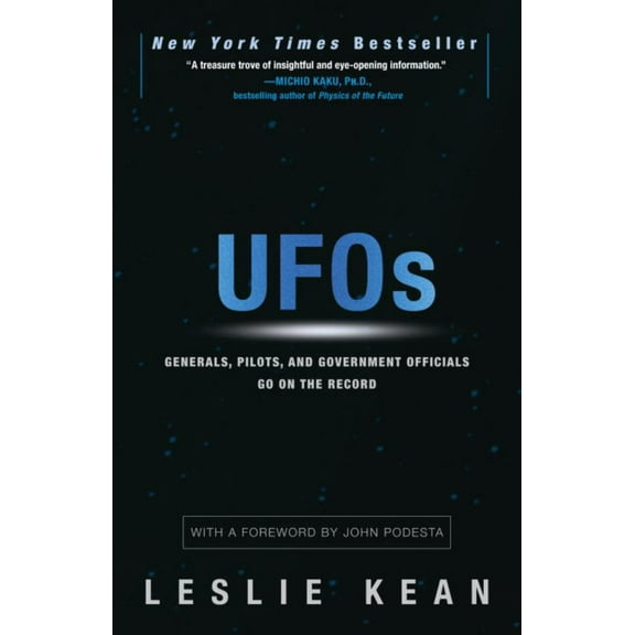 Leslie Kean: UFOs: Generals, Pilots, and Government Officials Go on the Record (Paperback)