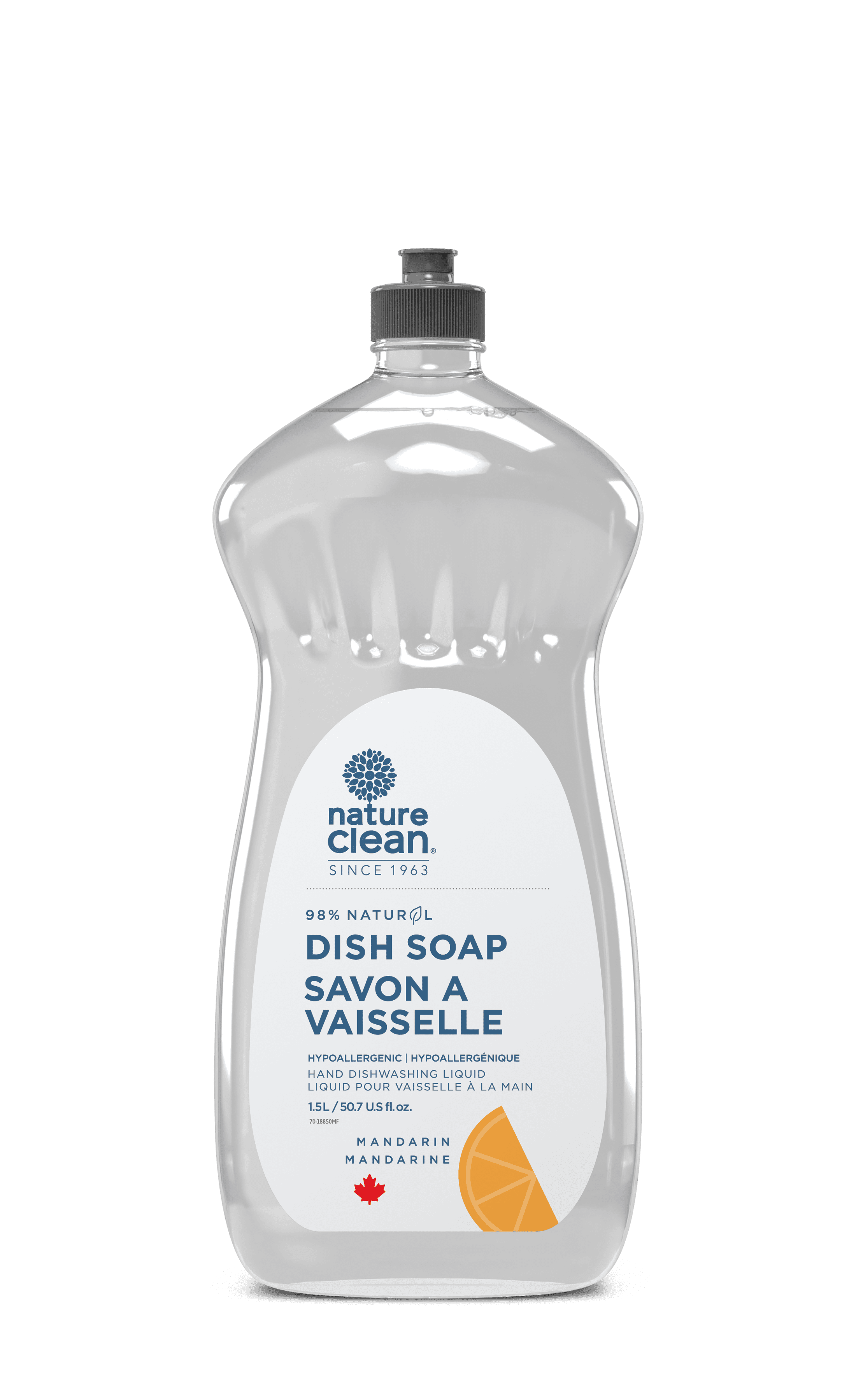 Nature Clean Savon Vaisselle Mandarine 1.5L
