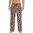 thumbnail image 2 of Kdxio Leopard Print Men's Sleep Pajama Pant Lounge Pants with Pockets, 2 of 8