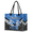 BlueGray, variant on Personalized Name Cheer Tote Bag for Girls Women Custom Beach Cheerding Bag for Daily Tote Handbags
