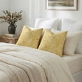 thumbnail image 3 of decorUhome Throw Pillow Covers 20x20 inch Decorative Pillow Covers for Couch Sofa Floral Pillowcase Indoor and Outdoor (Mustard Yellow), 3 of 10