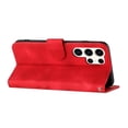 thumbnail image 4 of Compatible with Samsung Galaxy S24 Ultra Vintage Wallet Case, with Wrist Strap PU Leather Flip Card Slots Holder Kickstand Magnetic Closure Phone Case Cover for S24 Ultra for Women Men, Red, 4 of 10