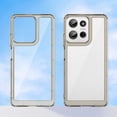 thumbnail image 3 of Case for Moto G75 5G,Moto G75 5G Case,Transparent TPU+PC Acrylic Protective Military Grade  Heavy Duty Protection Phone Case for Motorola Moto G75 5G (Gray), 3 of 16