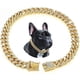 thumbnail image 2 of Luxury Diamond Dog Cuban Chain Collar with Design Secure Buckle Pet Necklace Jewelry Accessories for Small Medium Large Dogs Cat ShopWise Round, 2 of 9