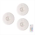 thumbnail image 1 of Puck Lights LED RGB Dimmable Under Cabinet Lighting with Remote Wireless Hill Sensing Spotlight for Wine Cabinet 3PCS,3 x LED Night Lights 1 x Remote control 1 x USB Cables,White, 1 of 10