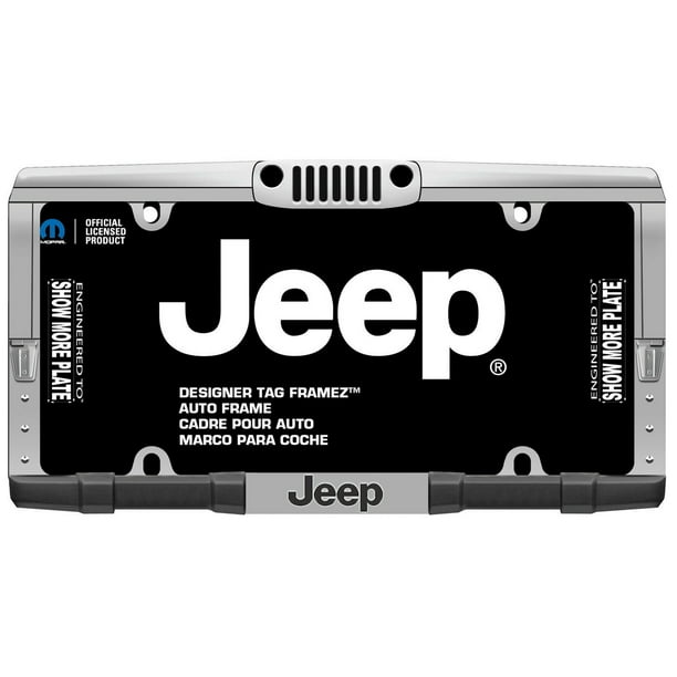 Jeep Front Grille Chrome License Plate Frame
