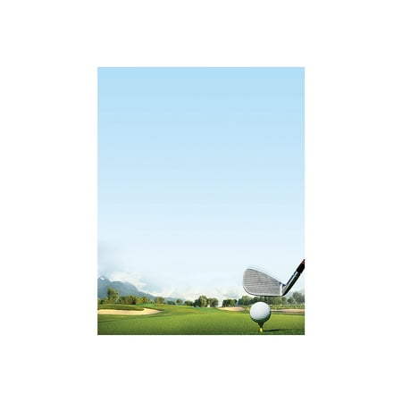 UPC: 0601952170348 | Great Papers! Tee Off Letterhead 8.5 H x 11 W 80 count (2017034)