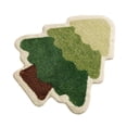 thumbnail image 2 of Lipstore Christmas Tree Rug Bathroom Rug Good Absorbent Soft for Christmas Decor Non Slip B, 2 of 8