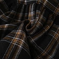 thumbnail image 7 of Xyant Infant Baby Boy Girl Plaid Romper Baby Sweatshirt Long Sleeve Romper Ruffle Festival Clothes Fall Winter Outfits (Blue,6-9 Months), 7 of 7