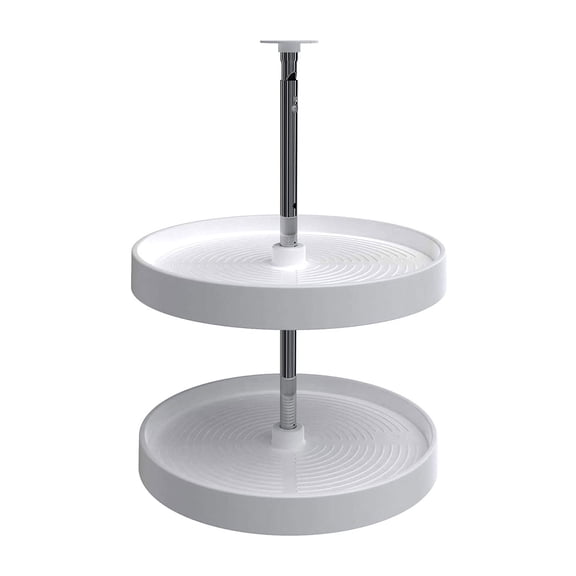 Lazy Daisy Full Circle 2 Tray Lazy Susan Set with Hardware
