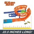 thumbnail image 5 of Hot Wheels Whip Around Raceway Track Set, Includes 2 Toy Cars in 1:64 Scale, Easy Storage, 5 of 8