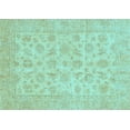 thumbnail image 1 of Ahgly Company Indoor Rectangle Oriental Light Blue Traditional Area Rugs, 4' x 6', 1 of 4