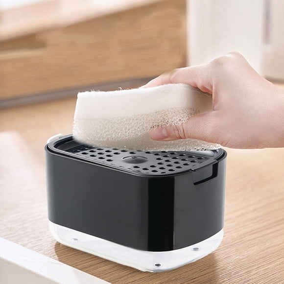 Dispensador de Jabón para Lavavajillas con Esponja BuyWeek