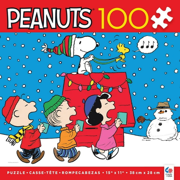 Holiday Peanuts-Snoopy and the Singers 100pc Puzzle