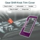 thumbnail image 2 of Cubierta de botón de pomo de cambio de marcha ABS Unique Bargains para Ford F150 2015-2020, adhesivo decorativo para panel de control interior, color Carbon Fiber Purple, 2 of 6