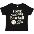 thumbnail image 3 of Inktastic Daddy Baseball Grandson Gift Boys or Girls Toddler T-Shirt, 3 of 5