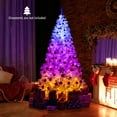 thumbnail image 4 of Costway 7.5 FT Artificial Christmas Tree with 1346 Branch Tips 400 Lights 11 Lighting Modes, 4 of 10