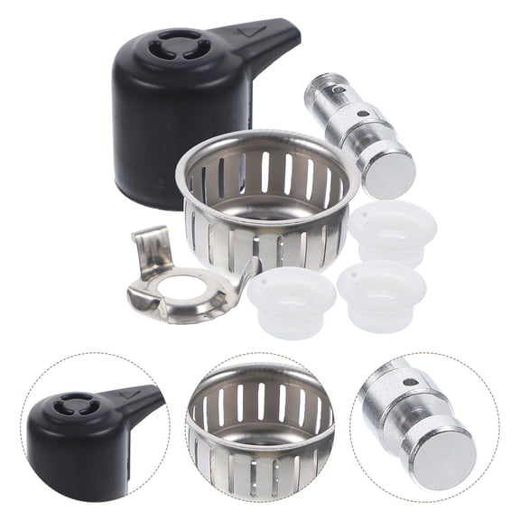 KONTONTY 1Set Electric Pressure Cooker Valve Replacement Kit with Food Grade Silicone