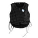 thumbnail image 2 of Chaleco protector ecuestre de seguridad profesional con cremallera negra 儿童 小 码 CS, 2 of 9