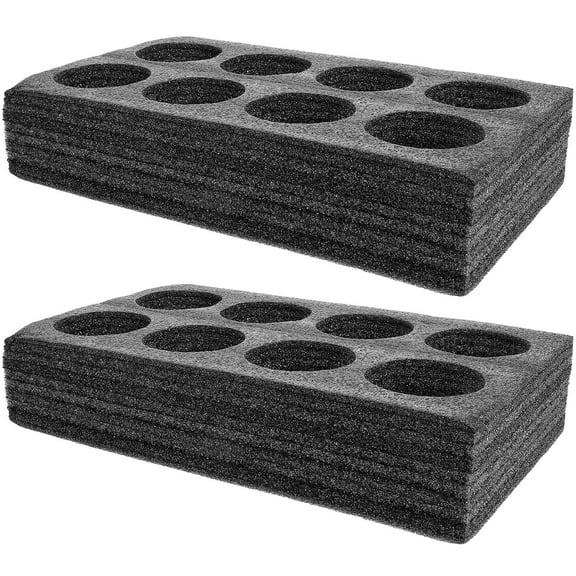 MEIBUTYUP Multiple Cup Holder Tray Simple Design Portable 2Pcs