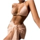 thumbnail image 1 of Conjunto Cómodo de Traje de Baño de Mujeres, Traje de Baño Sexy Y de Moda de Color Sólido para las Vacaciones en la Playa, 1 of 7