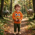 thumbnail image 3 of BOOMNY Kids Boys Hoodie Big-Mouthed Long Sleeve Hoodies for Child Fashion Fall Winter Hooded Sweatshirts with Pocket, 3 of 7