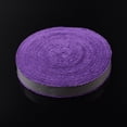 thumbnail image 1 of 10M Extended Anti-Odor Super Fiber Large Roll Racket Grip Tape - Versatile Sweat-Absorbent Towel Hand Wrap for Badminton, Table Tennis & Fishing (Purple), 1 of 5