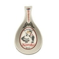 thumbnail image 4 of Oktoberfest Haus Multicolor Ceramic God Appetit Spoon with "Kiss the Cook She's Norsk", 4 of 5